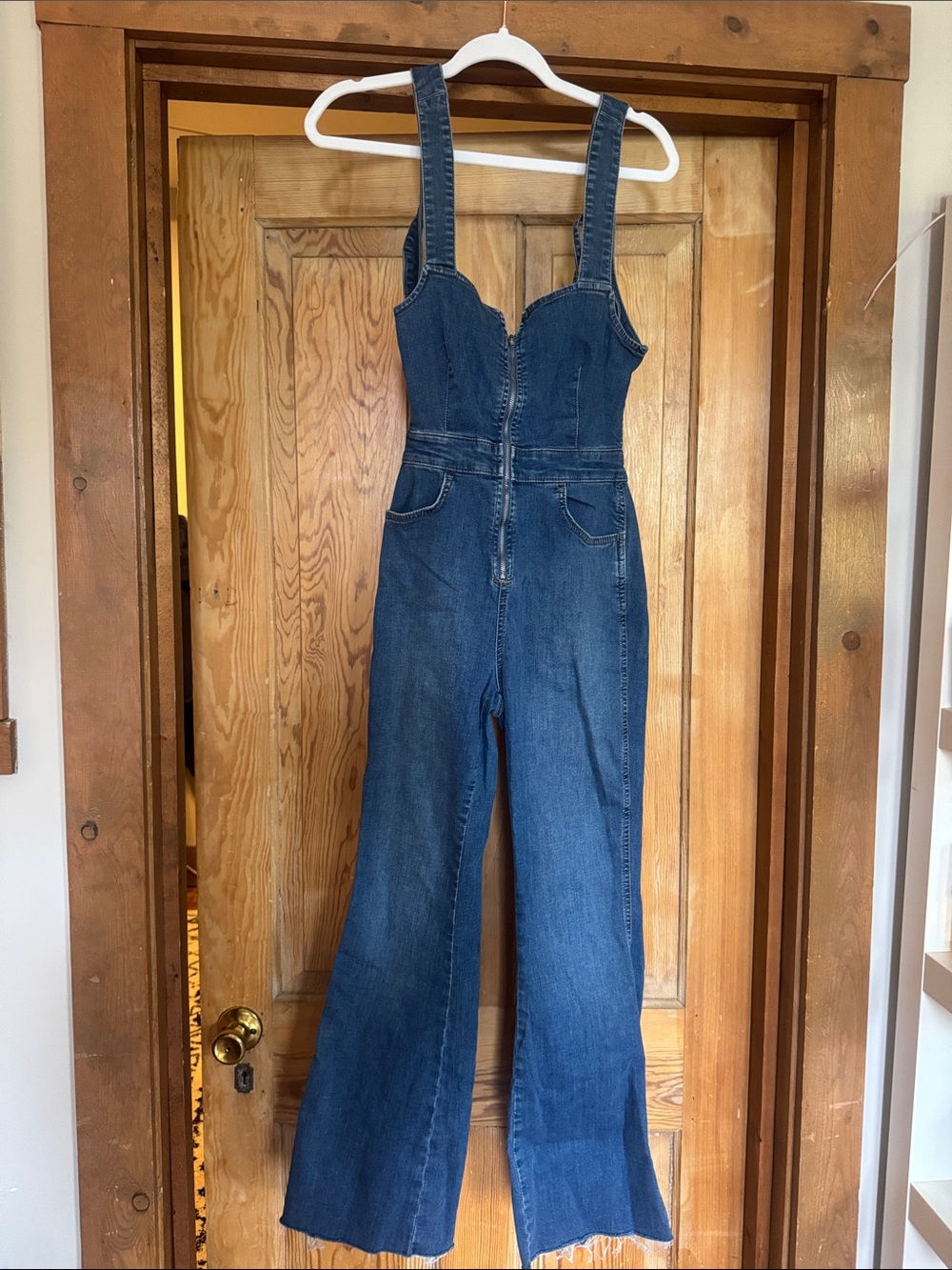 We the Free Denim Jumpsuit